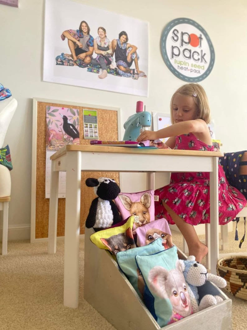 The SpotPack workroom in Brisbane
